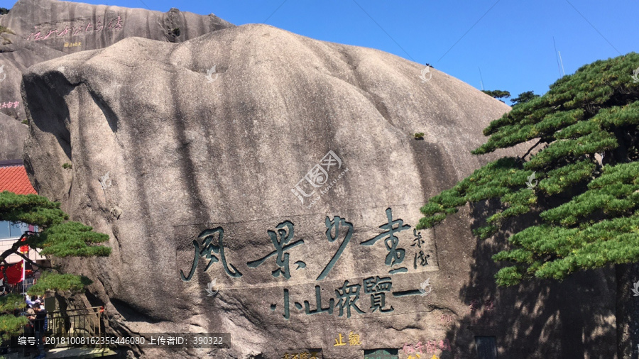 黄山迎客松