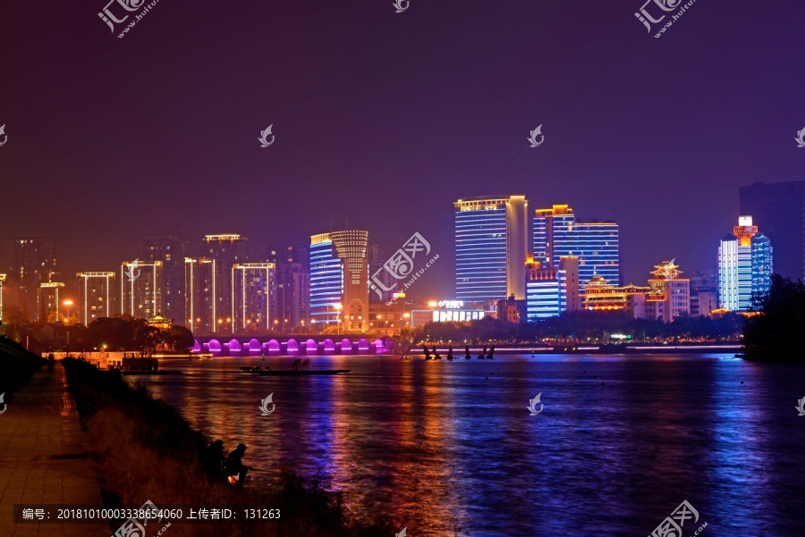 金华江北市中心夜景