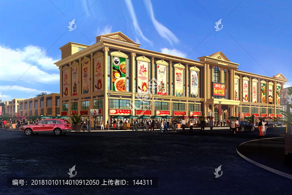 四层小吃城