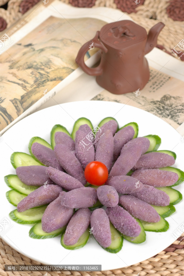 紫薯球