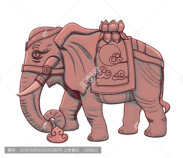 大象图案设计