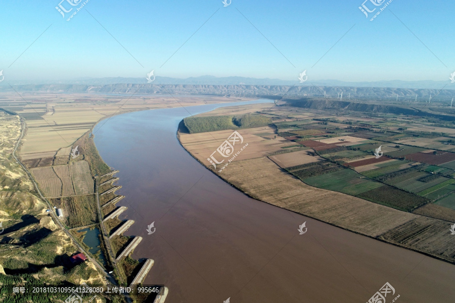 大禹渡黄河风景