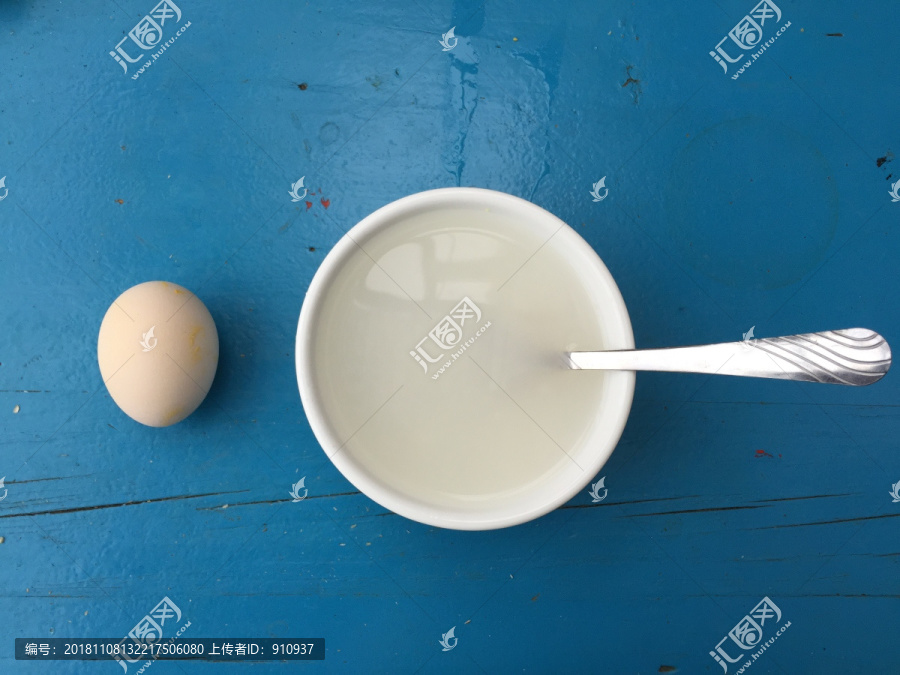 白粥鸡蛋