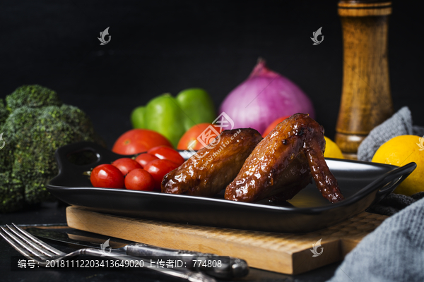 烤鸡翅