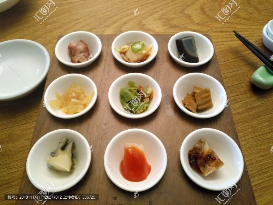 韩式中国料理凉菜拼盘