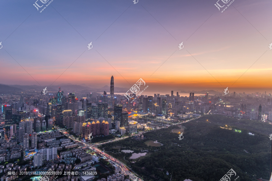 深圳全景夜景