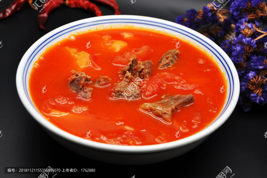 番茄牛肉浓汤