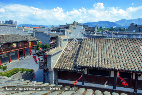 沙县小吃城建筑景观