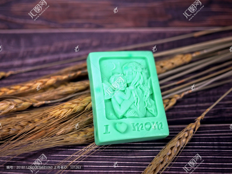 绿色手工皂