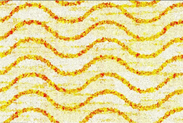黄色波浪抽象地毯背景