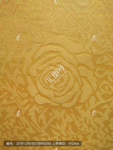 金色玫瑰花纹
