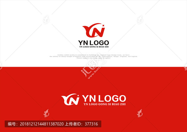 原创字母YNLOGO