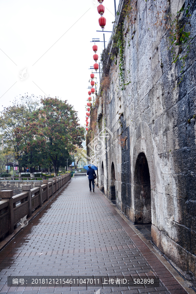 南京东水关遗址城墙