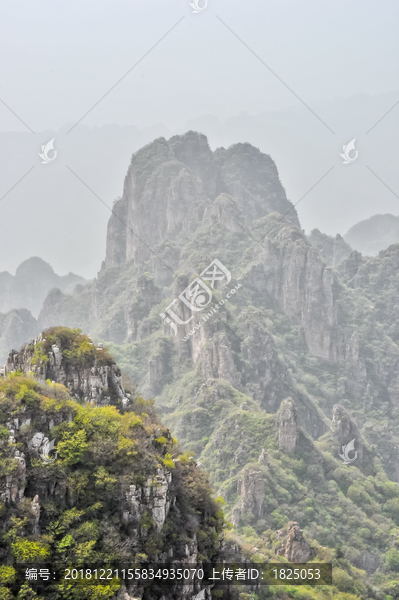河北保定狼牙山风光