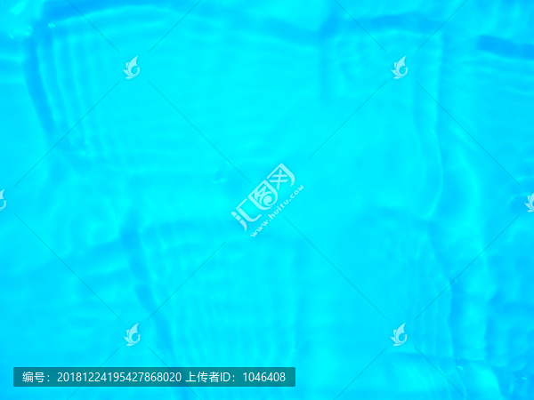 蓝色水纹