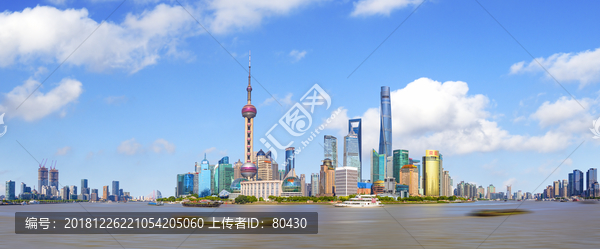 上海大幅全景风光