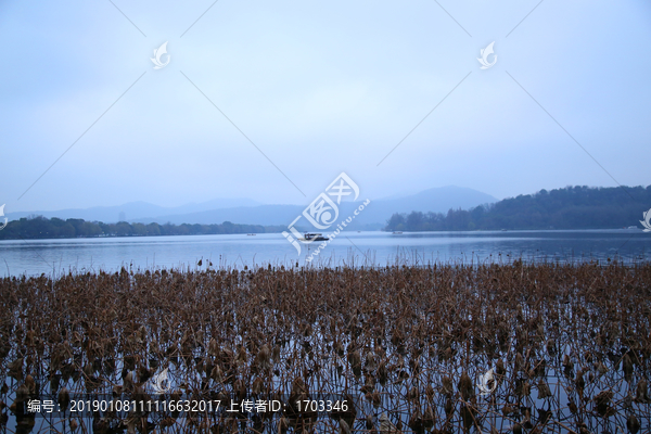 西湖山水装饰画