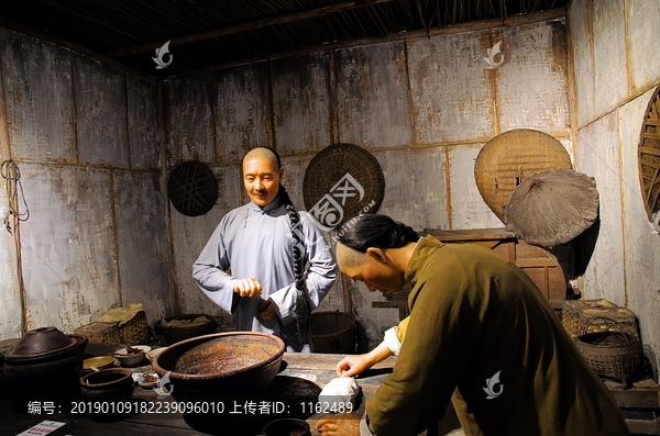 郫县豆瓣制作工艺场景