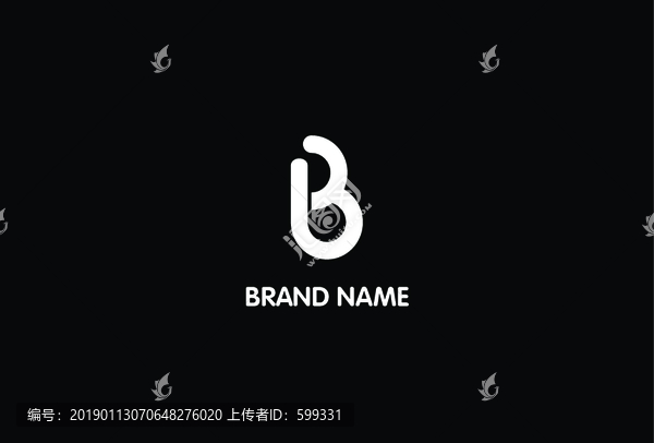 b字母logo