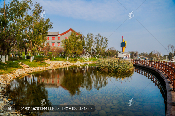 泮河公园景观建筑