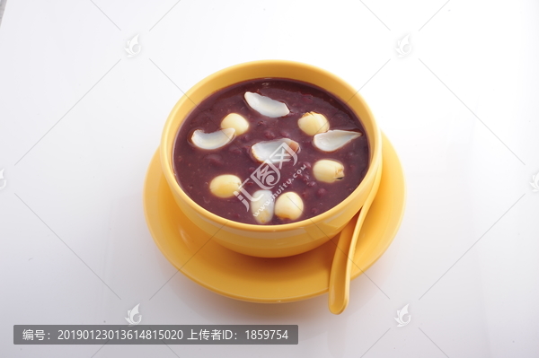 莲子百合红豆沙
