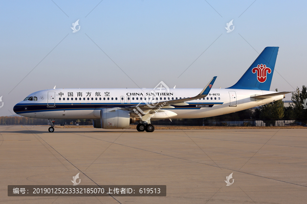 中国南方航空公司飞机