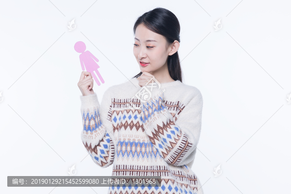 文艺剪纸高清摄影图