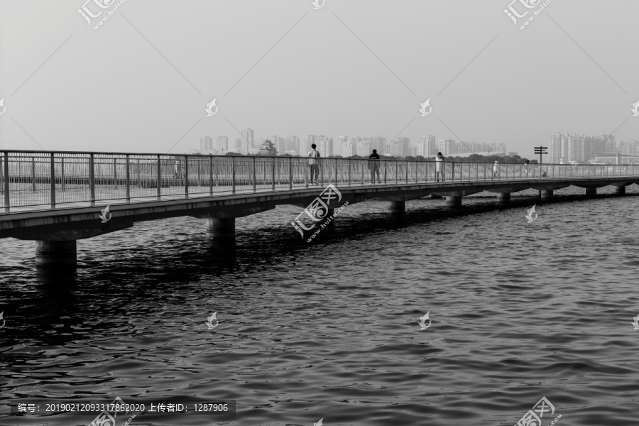 金鸡湖景观大桥