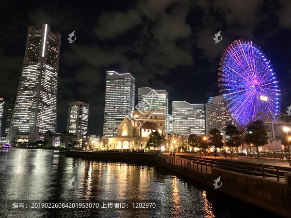 日本东京夜景