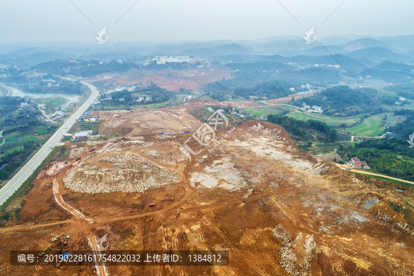 工业园区建设工地