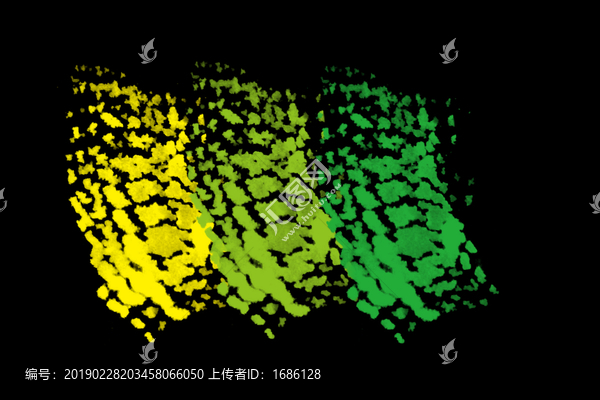 黄色水彩背景底纹