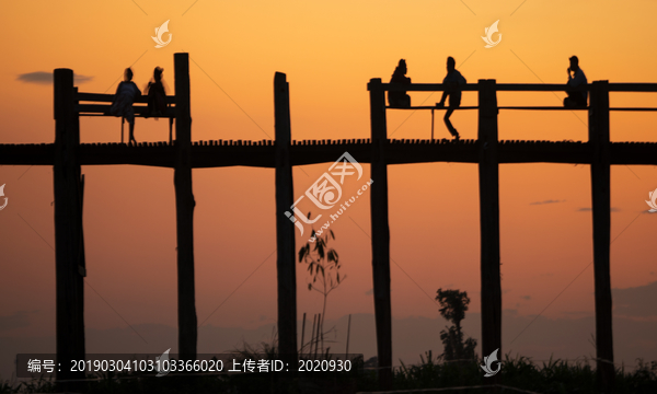 百年乌本桥缅甸