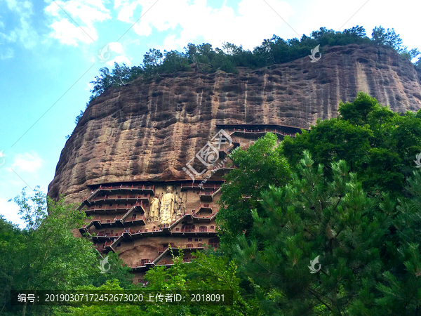 甘肃麦积山