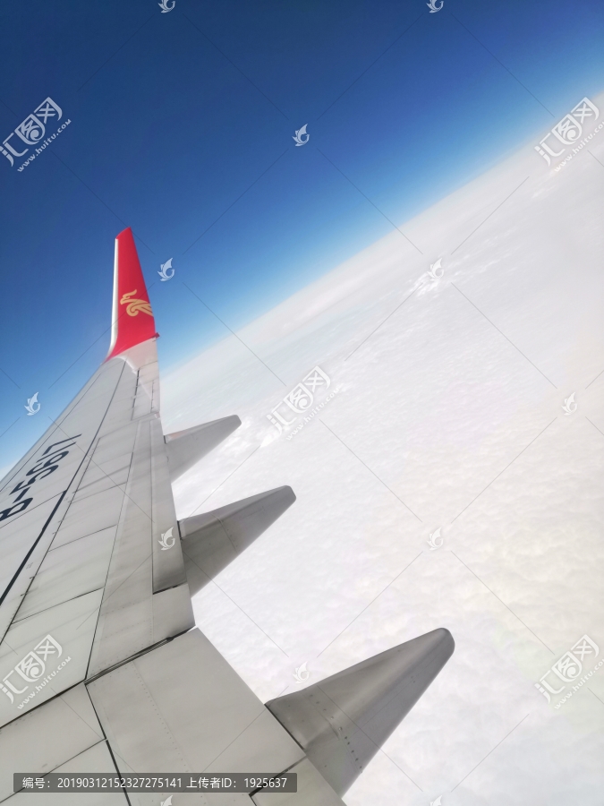 飞机上的视角