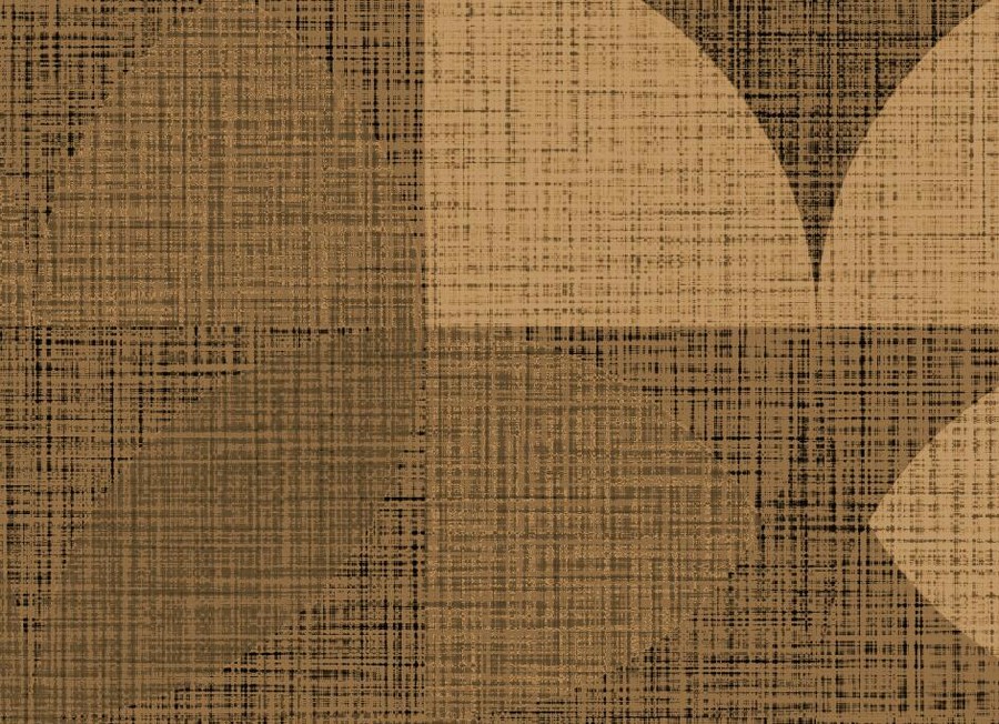 抽象几何图案布纹地毯