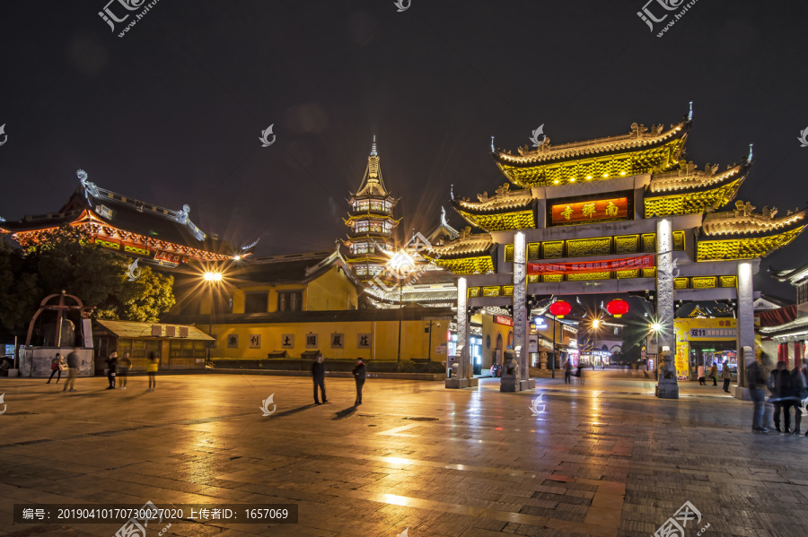 无锡南禅寺夜景4