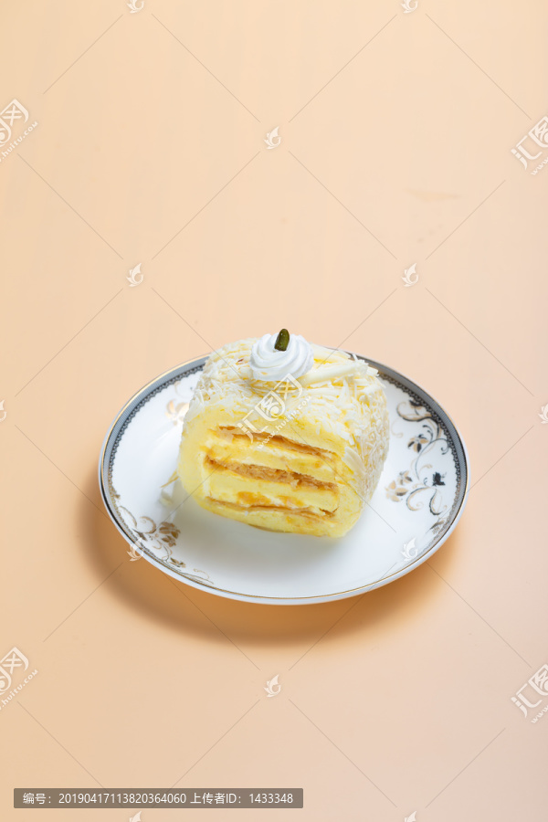 法式蛋糕切件