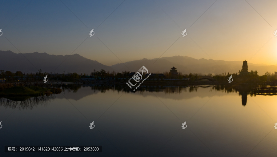 西安渼陂湖景区