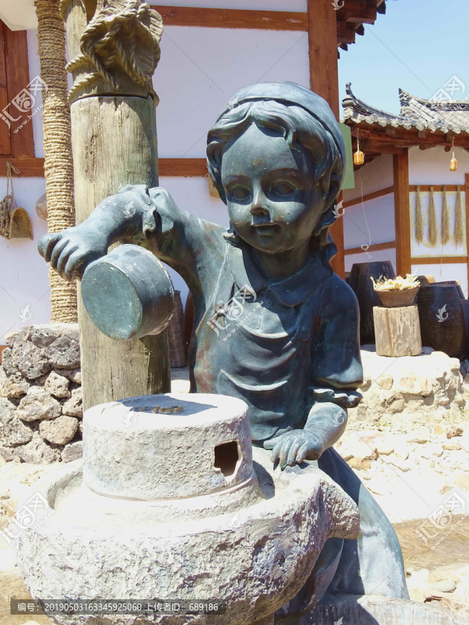 朝鲜族雕塑