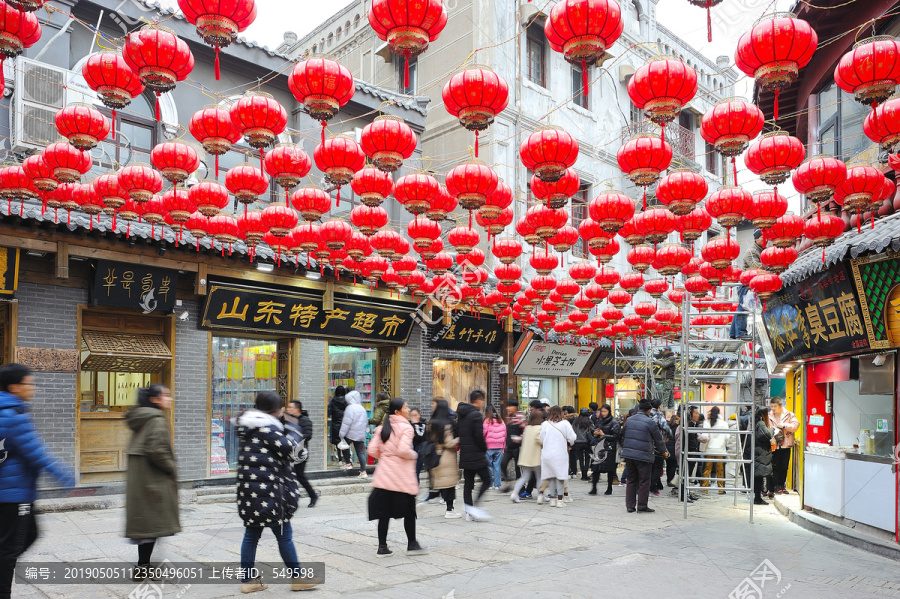 济南芙蓉街高清大图照片摄影