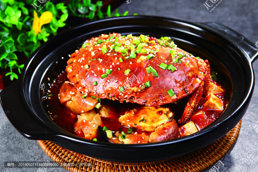 麻婆豆腐面包蟹