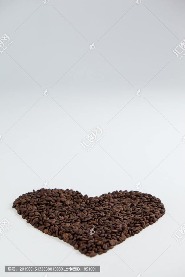 咖啡豆的特写