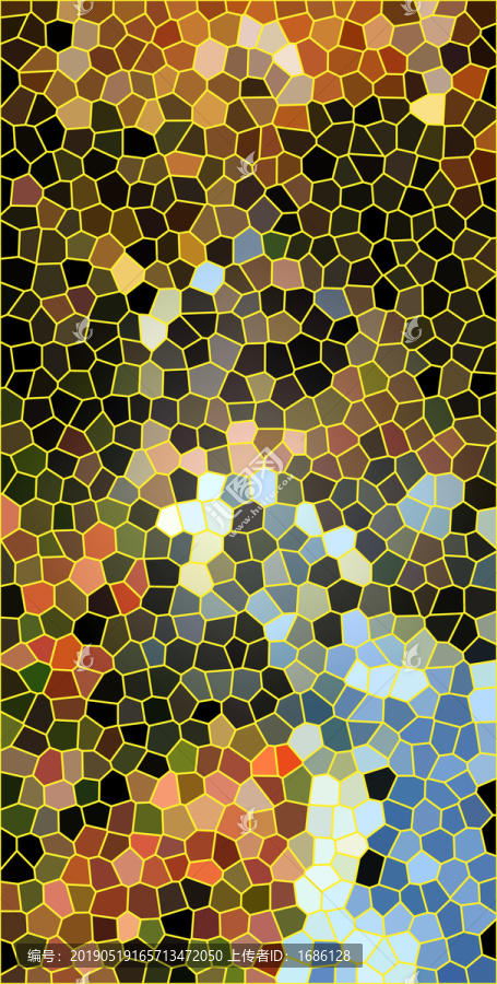染色玻璃欧式底纹背景抽象背景