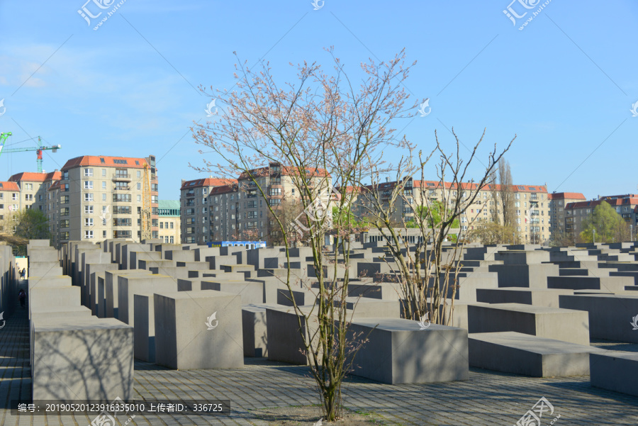 柏林的屠杀犹太人纪念碑