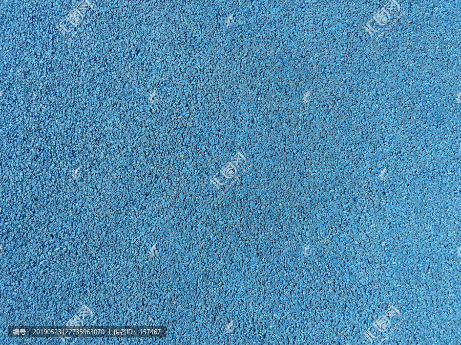 蓝色橡胶地坪