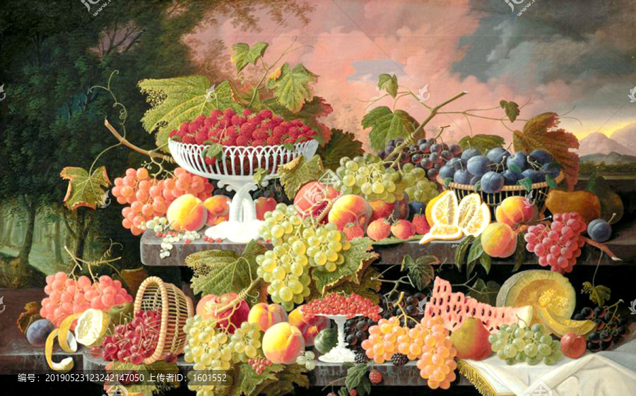 塞维林·罗森葡萄与水果