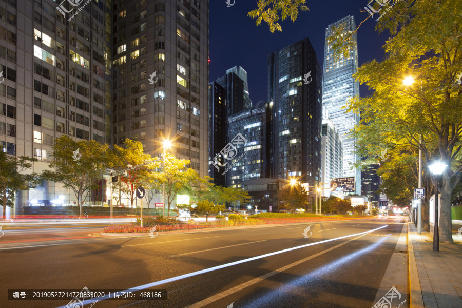 光华路夜景