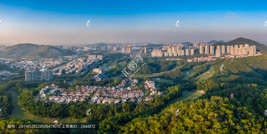 中山长江凯茵一带全景