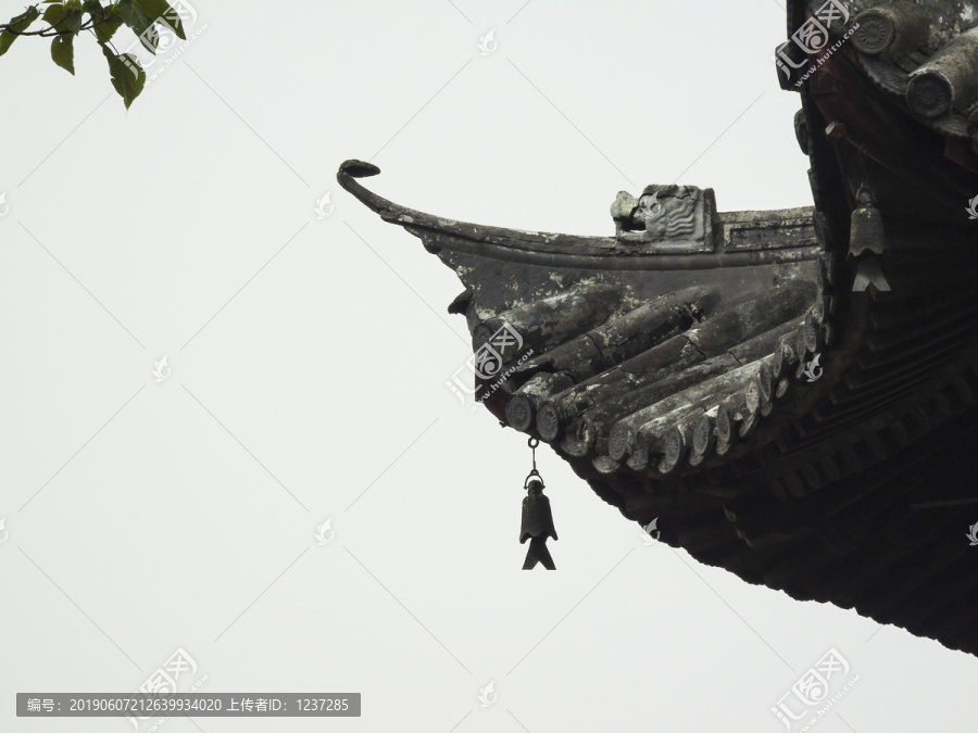 寺庙檐角
