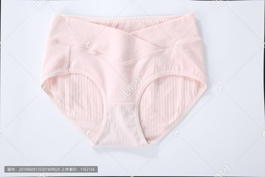 粉色女士孕妇抗菌透气内裤纯棉
